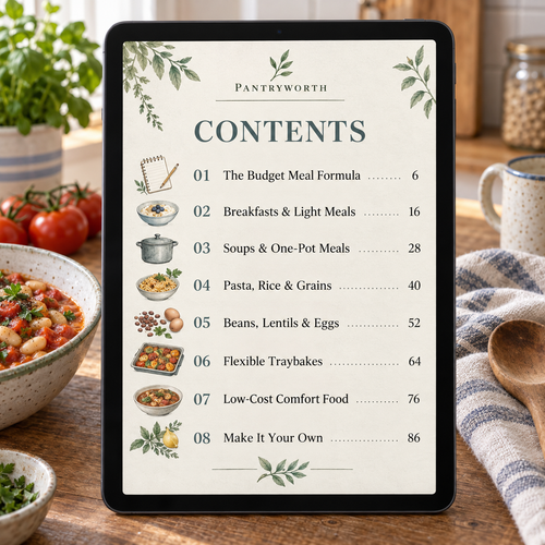 The Budget Meal Formula